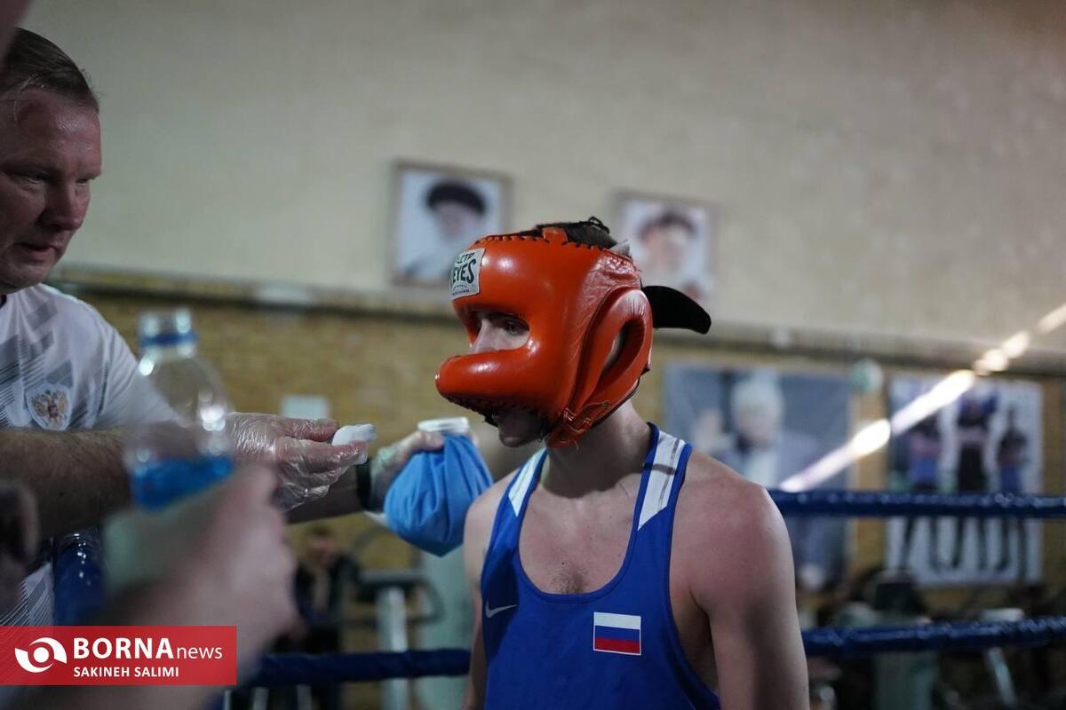دیدار بوکس ایران و روسیه