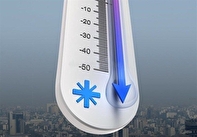 دمای هوا به زیر صفر درجه می‌رسد