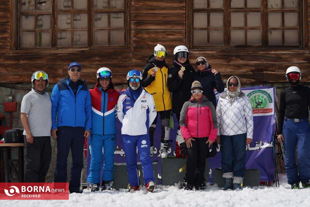 دومین روز از مسابقات بین المللی اسکی آلپاین برگزار شد