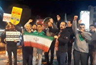 اجتماع مردم کرمانشاه در حمایت از پاسخ مقتدرانه سپاه پاسداران