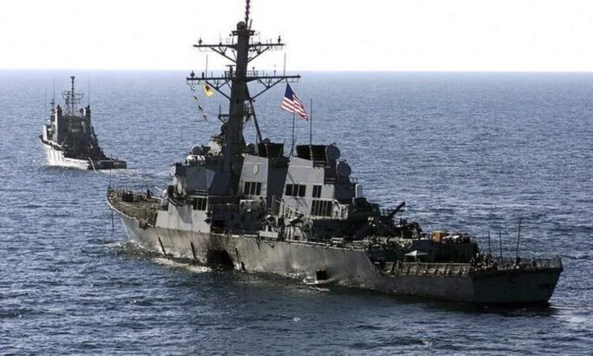 کشتی آمریکایی حامل کمک به غزه توسط پنتاگون از ماموریت خارج شد