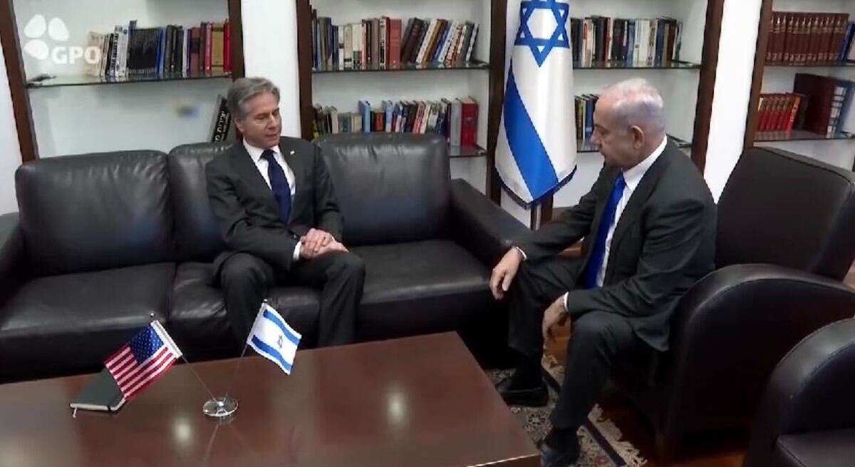 بلینکن با نتانیاهو دیدار کرد