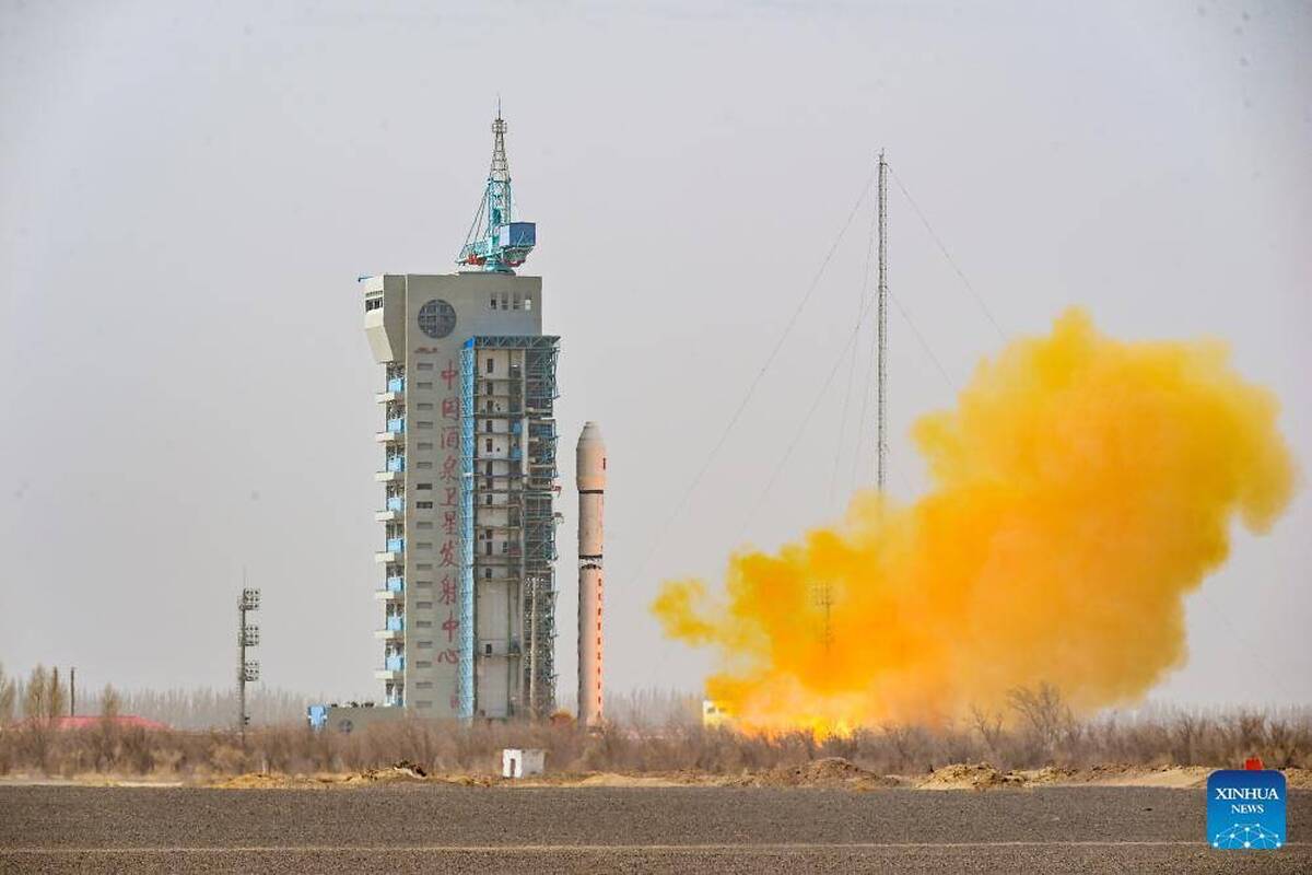 چین ماهواره‌های جدید خود را با موفقیت پرتاب کرد+فیلم