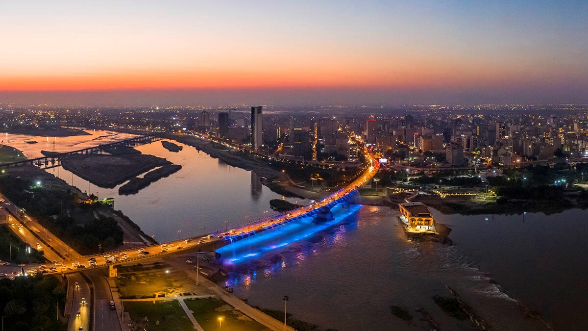 اهواز شهر پل ها و شب های زیبا اهواز شهر پل ها و شب های زیبا