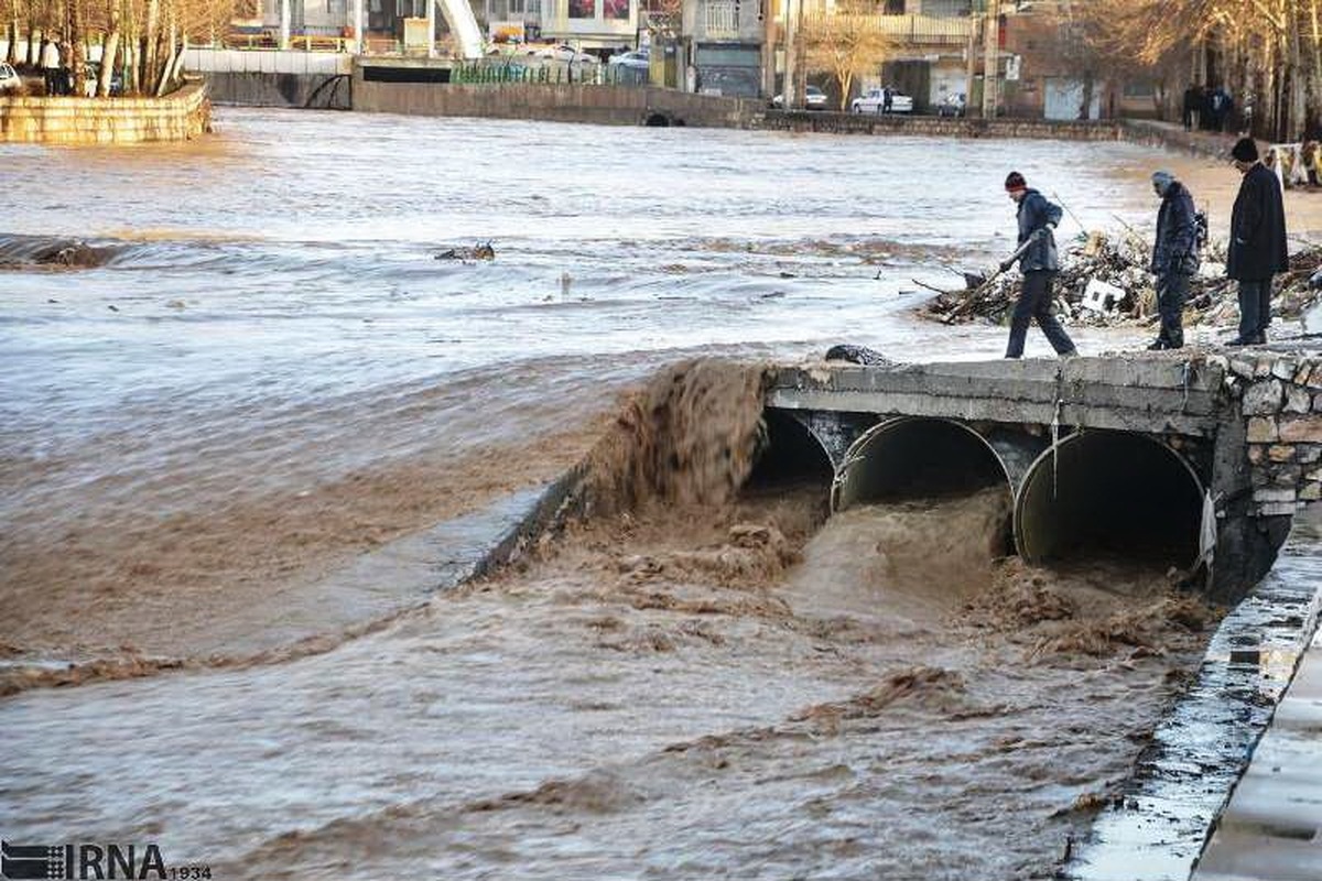 هشدار احتمال سیلابی شدن رودخانه ها و وزش باد شدید