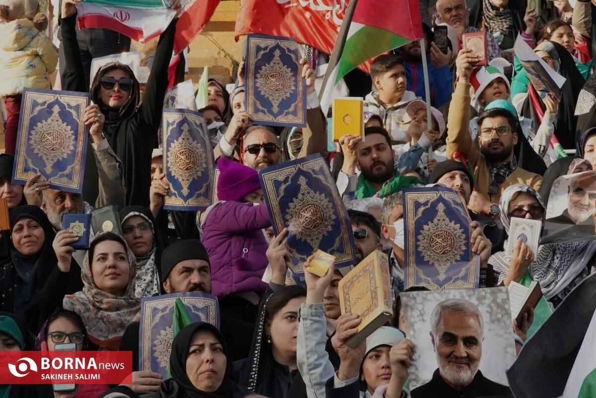 حضور پرشور خانواده‌های تهرانی در محفل بزرگ قرآنی امام حسنی ها