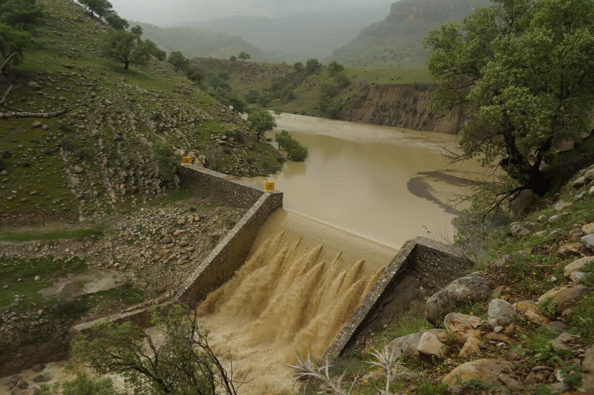 آبگیری همه پروژه های آبخیزداری کهگیلویه و بویراحمد طی بارش های اخیر