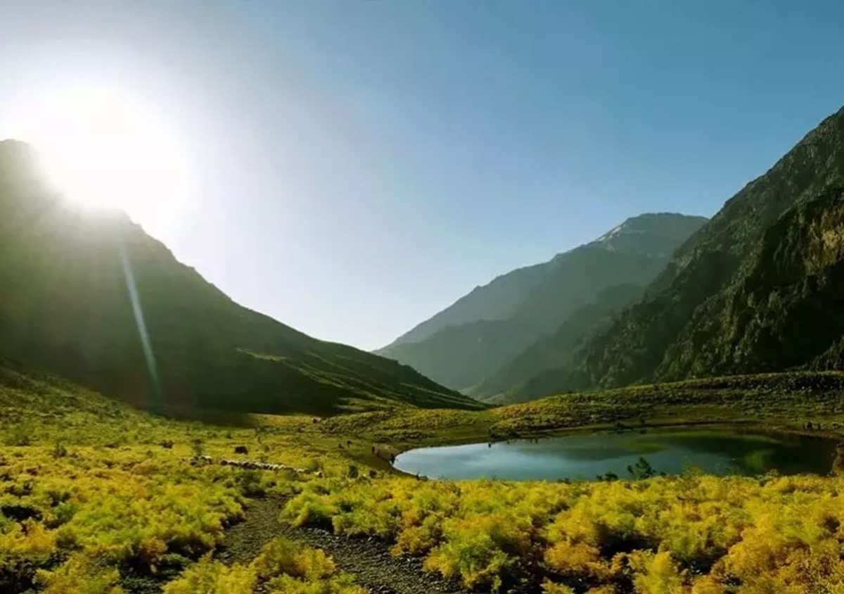 دریاچه گوه گل جاذبه دیدنی استان کهگیلویه و بویراحمد
