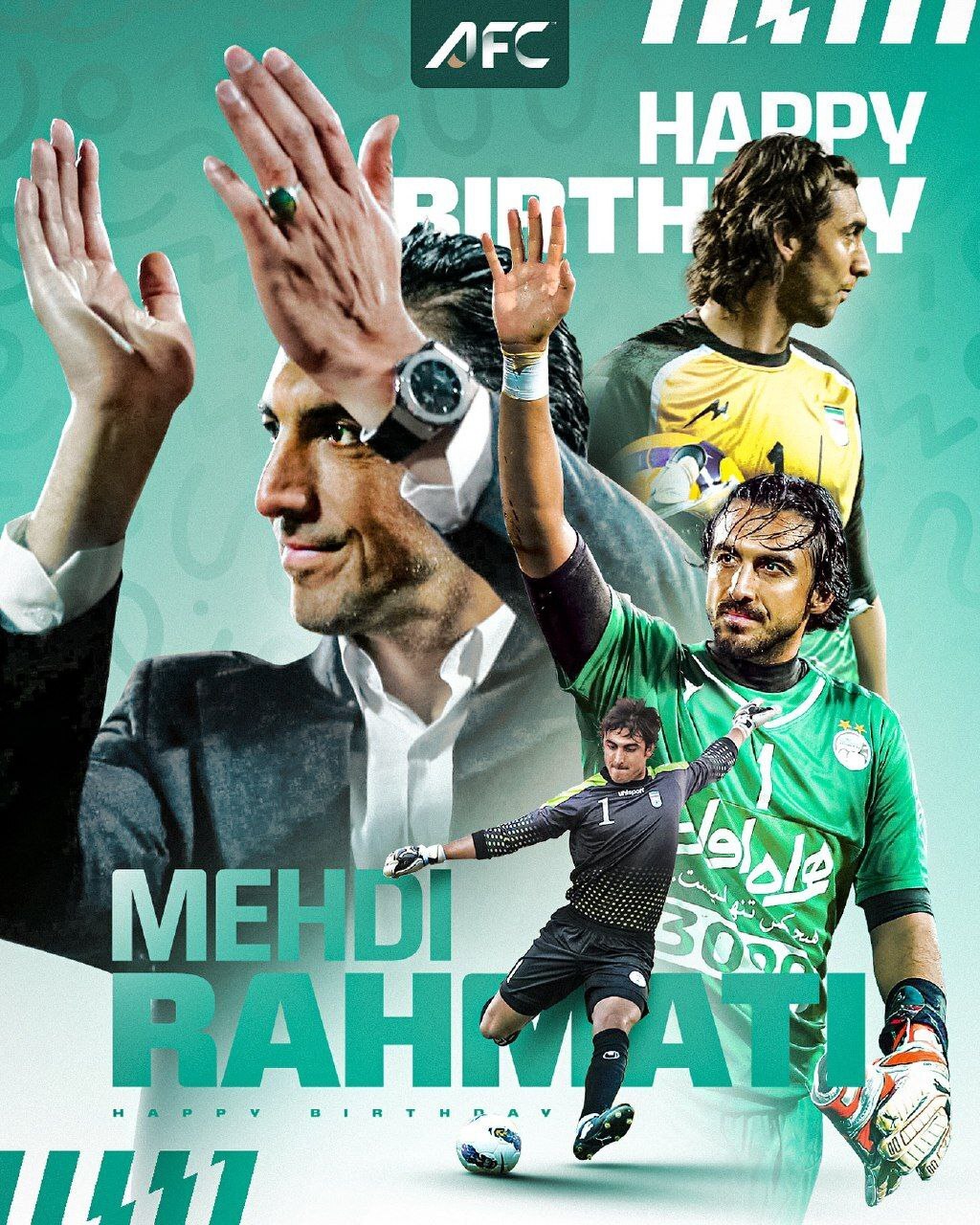 AFC مهدی رحمتی را غافلگیر کرد AFC مهدی رحمتی را غافلگیر کرد