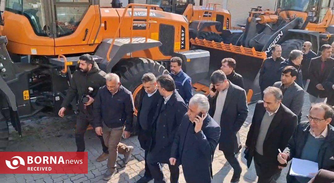 بازدید معاون استاندار تهران از واحدهای تولیدی و کشاورزی در شهرستان ملارد بازدید معاون استاندار تهران از واحدهای تولیدی و کشاورزی در شهرستان ملارد