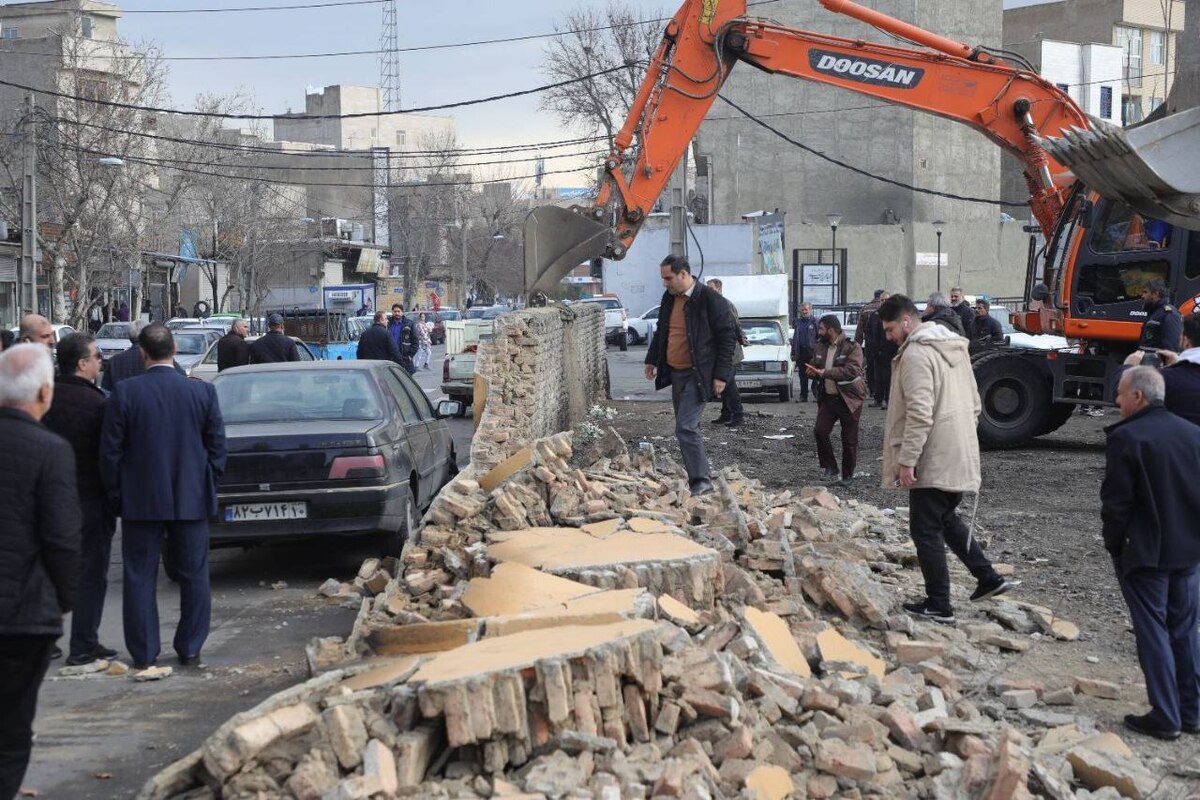 فرآیند تعریض محور شهید زندیه به میرهاشم آغاز شد 