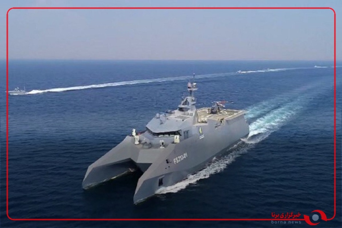 رونمایی از شناور تندرو نیروری دریایی سپاه