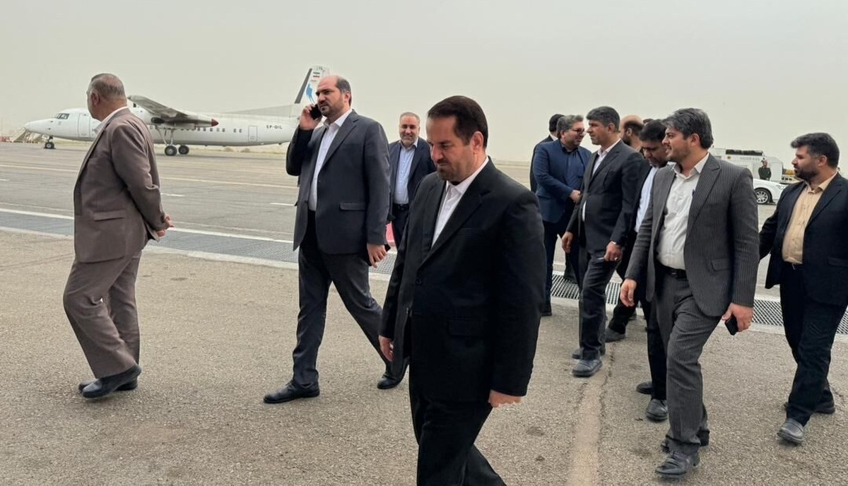 معاون اجرایی رئیس جمهور وارد شهرستان کهگیلویه شد