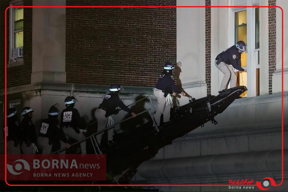 استقبال ترامپ از سرکوب دانشجویان