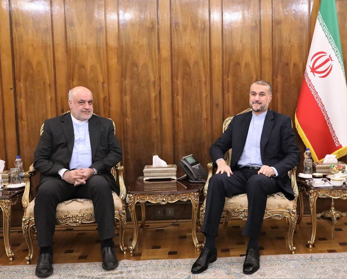 دیدار امیرعبداللهیان با سفیر ایران در لبنان