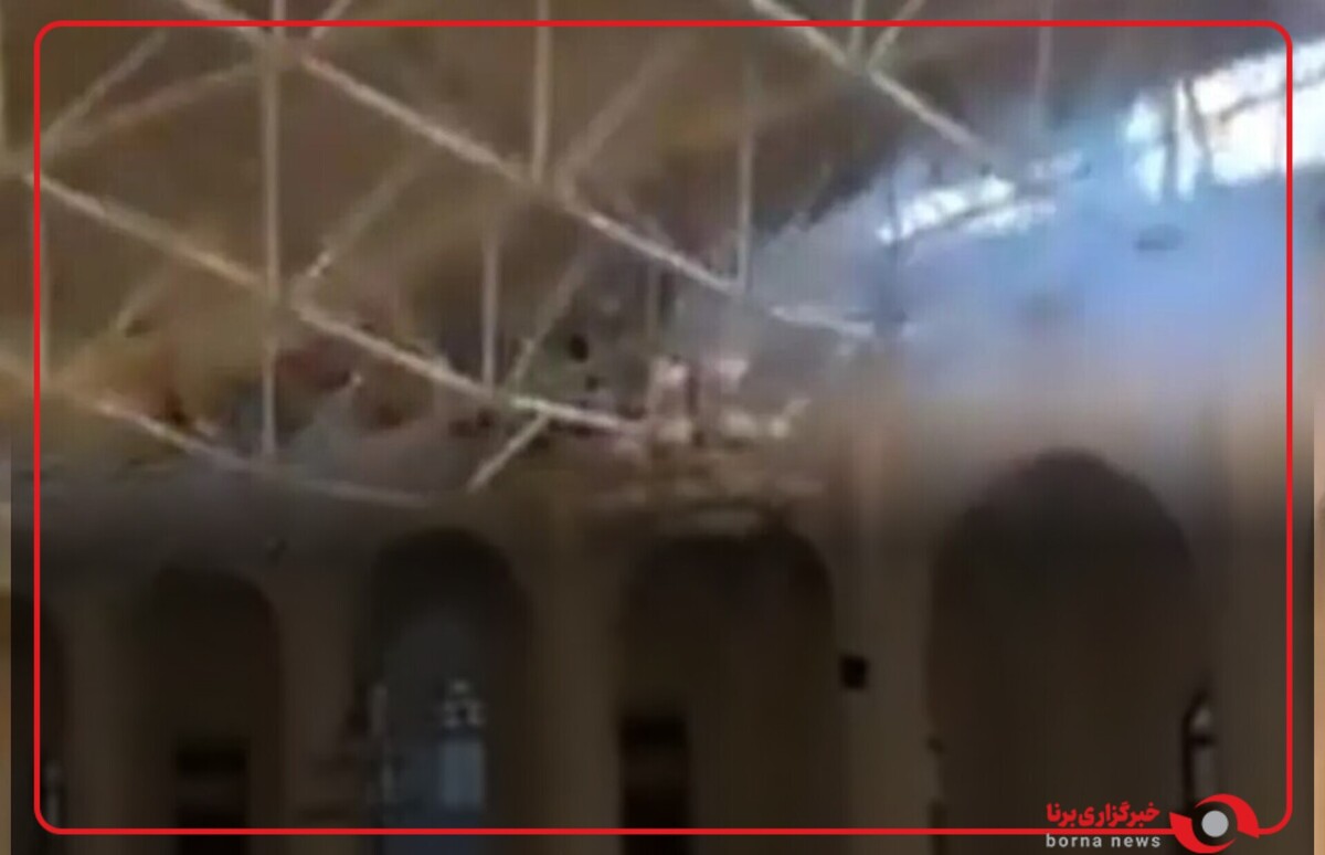 سقف مسجد یکی از مشهورترین دانشگاه‌های عربستان فرو ریخت