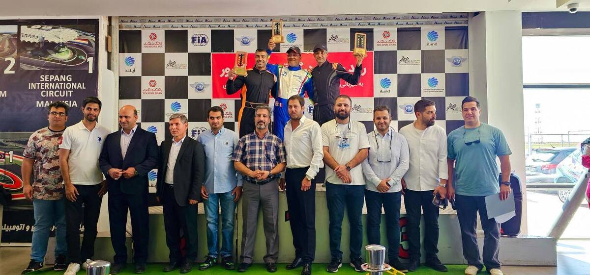 دو مازندرانی رتبه‌های اول و دوم اتوموبیلرانی کشور را تصاحب کردند