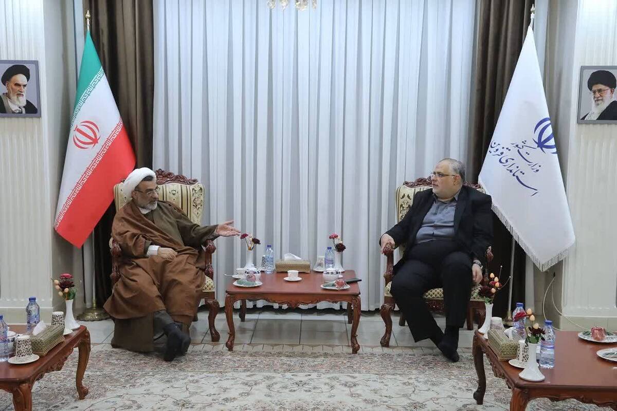 دبیر شورای عالی انقلاب فرهنگی با استاندار قزوین دیدار کرد
