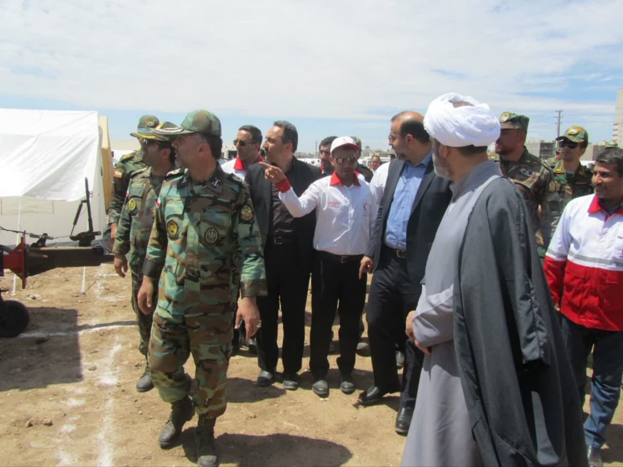 رزمایش اسکان اضطراری در قزوین برگزار شد رزمایش اسکان اضطراری در قزوین برگزار شد