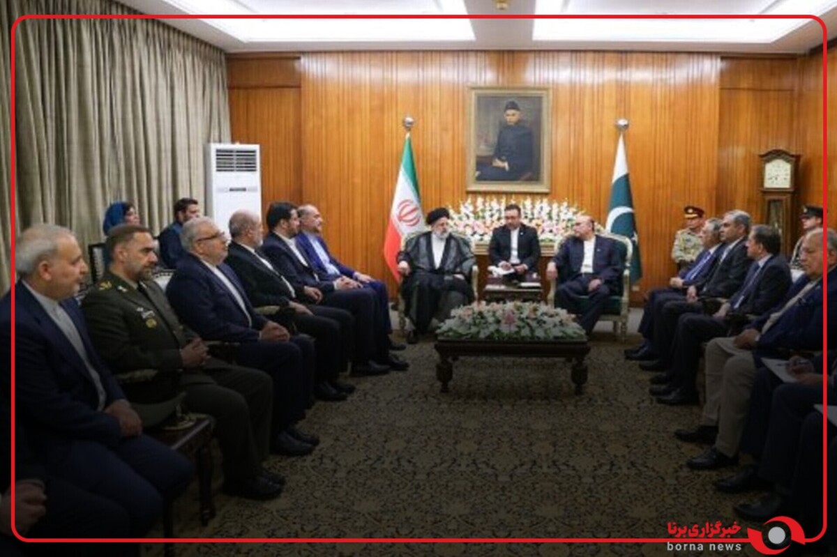 دیدار رئیس‌جمهور با همتای پاکستانی