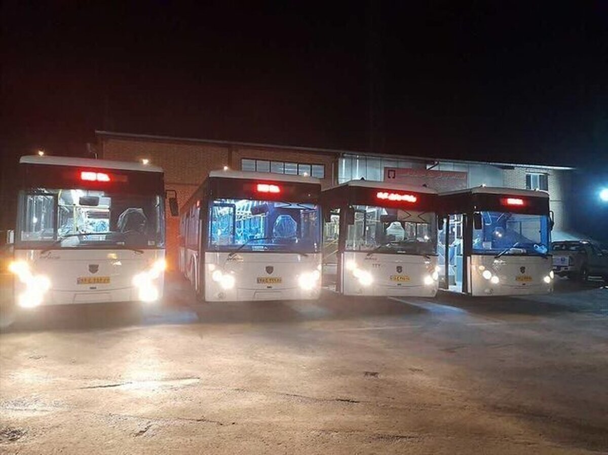 فعالیت خدمات خطوط شبانه ناوگان اتوبوس‌رانی شیراز ادامه دارد