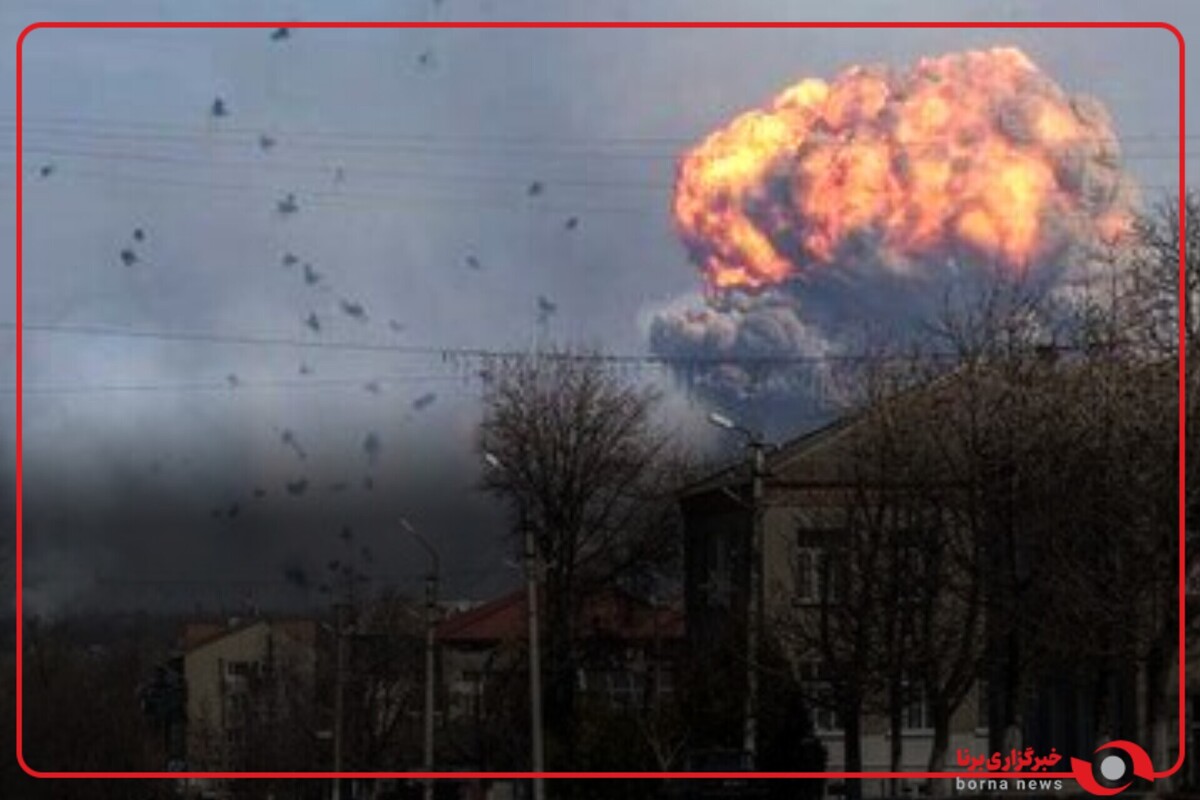 اوکراین تاسیسات نفتی روسیه را هدف قرار داد