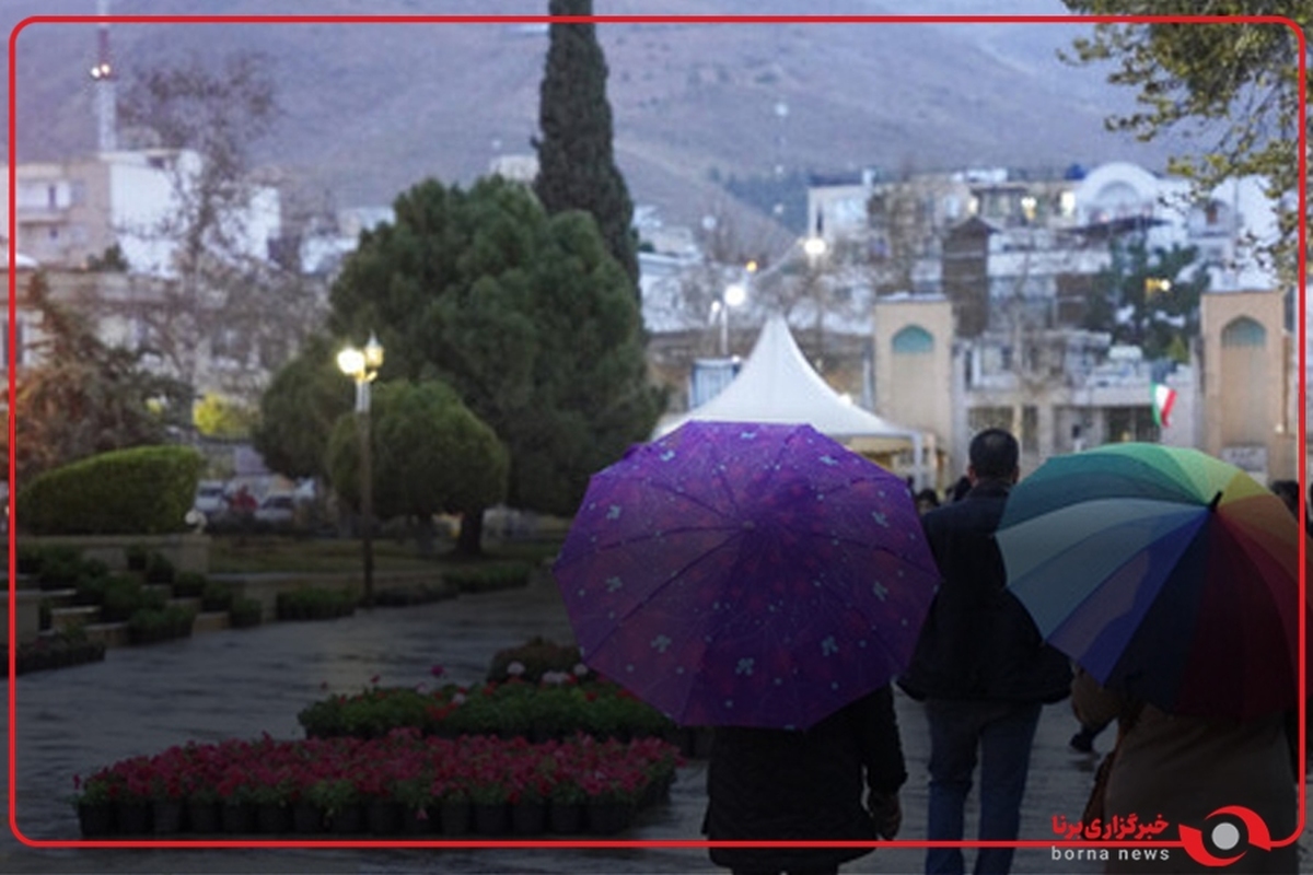 بارش شدید باران در نیریز فارس
