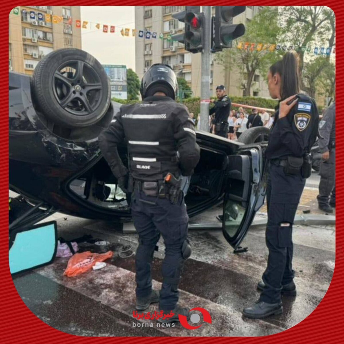وزیر امنیت داخلی رژیم صهیونیستی در واژگونی خودرو مجروح شد