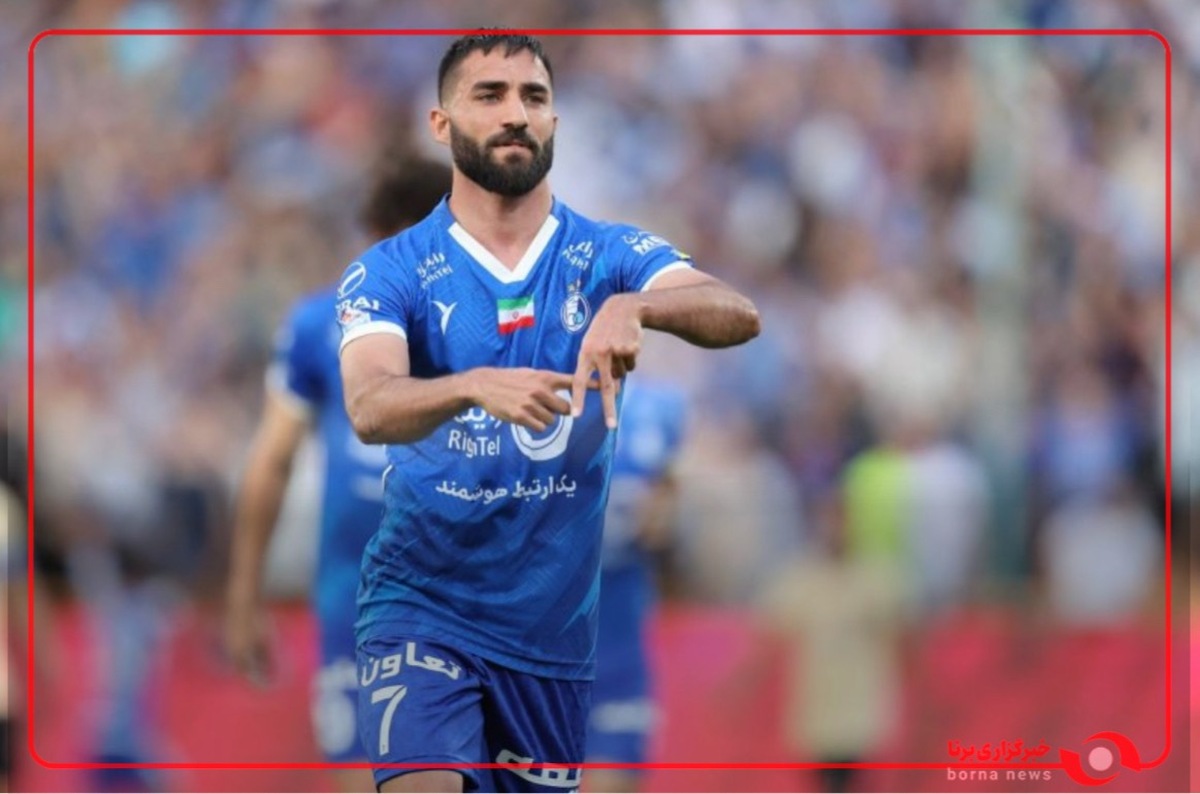 گل دوم استقلال توسط مهرداد محمدی در دقیقه 22