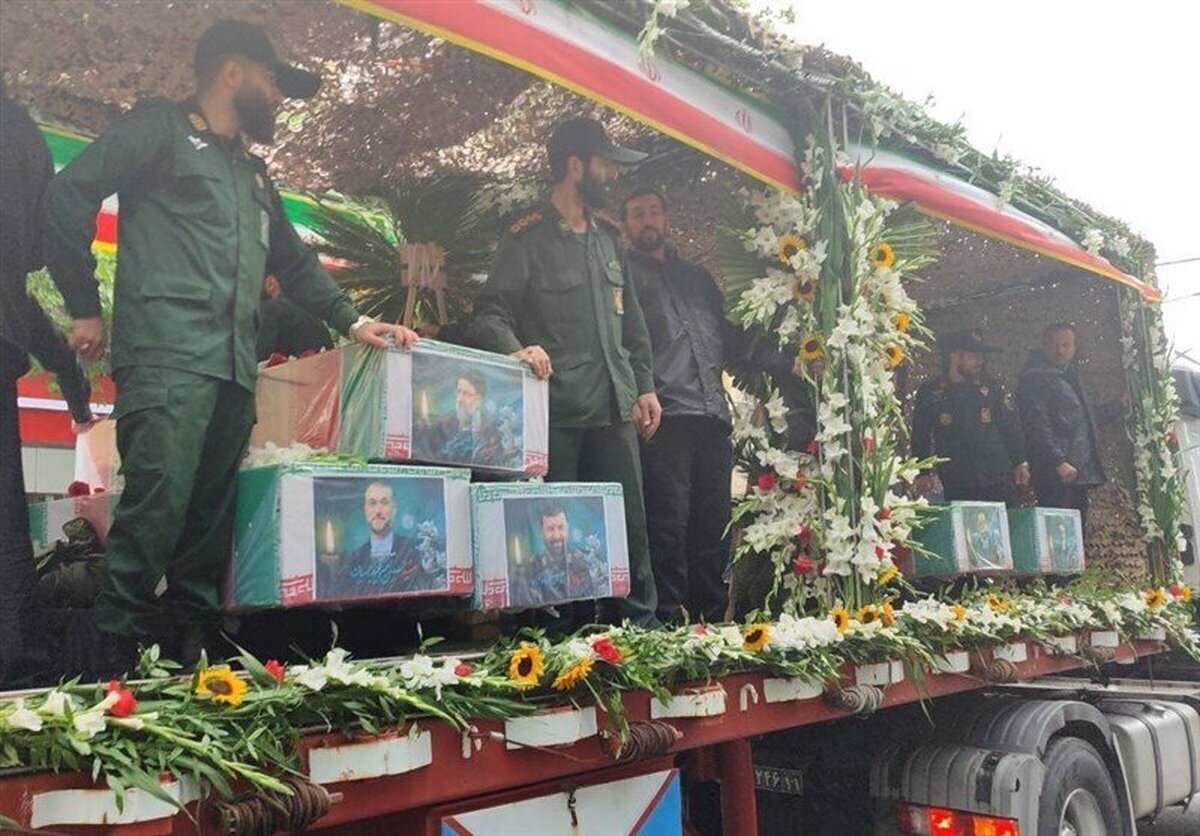 وداع باشکوه ملتی بزرگ با رئیس جمهوری خادم