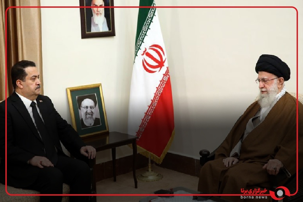 رهبر انقلاب در دیدار نخست وزیر عراق: ما شخصیت برجسته‌ای را از دست دادیم
