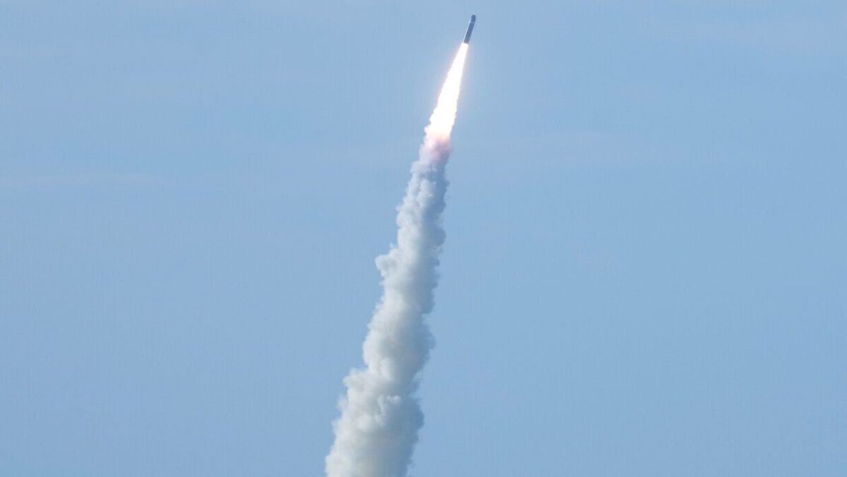 آزمایش موشک هسته ای توسط فرانسه