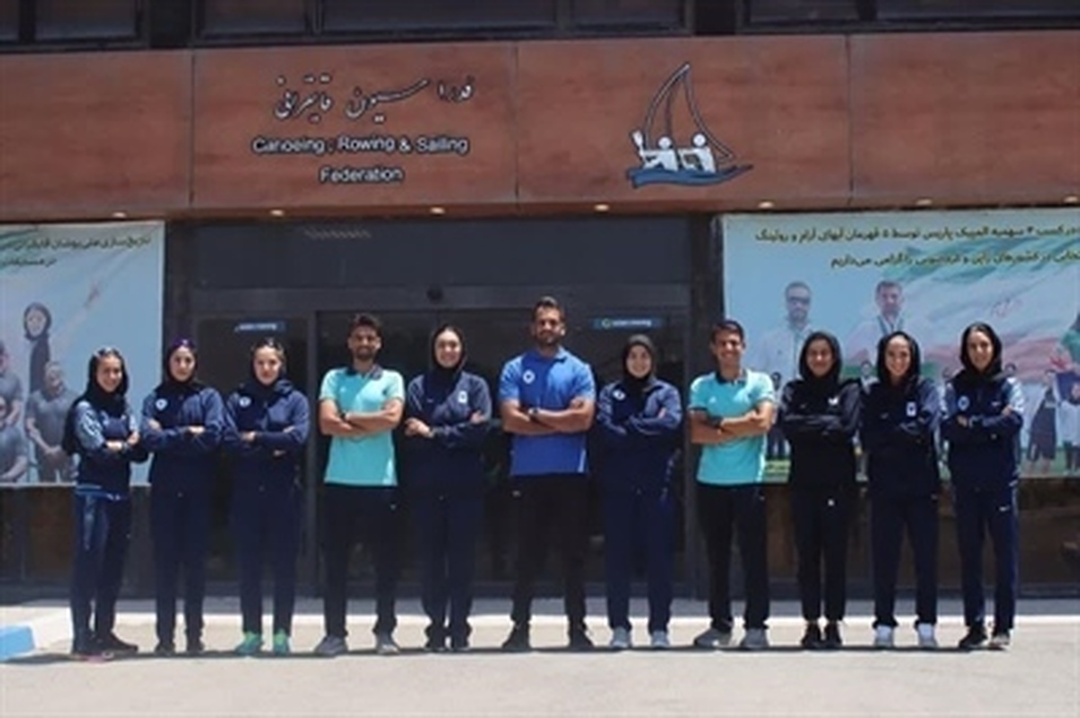 قایقران همدانی عازم روسیه شد