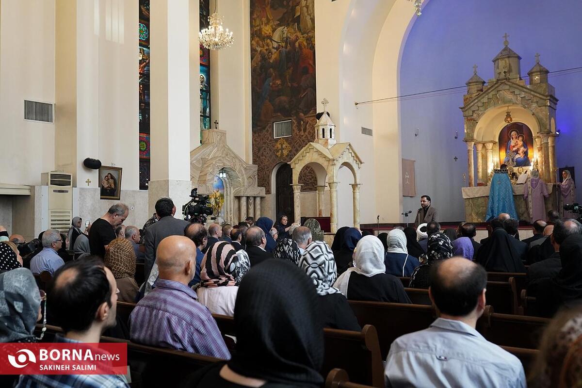 بزرگداشت در کلیسای سرکیس مقدس به یاد شهدای خدمت