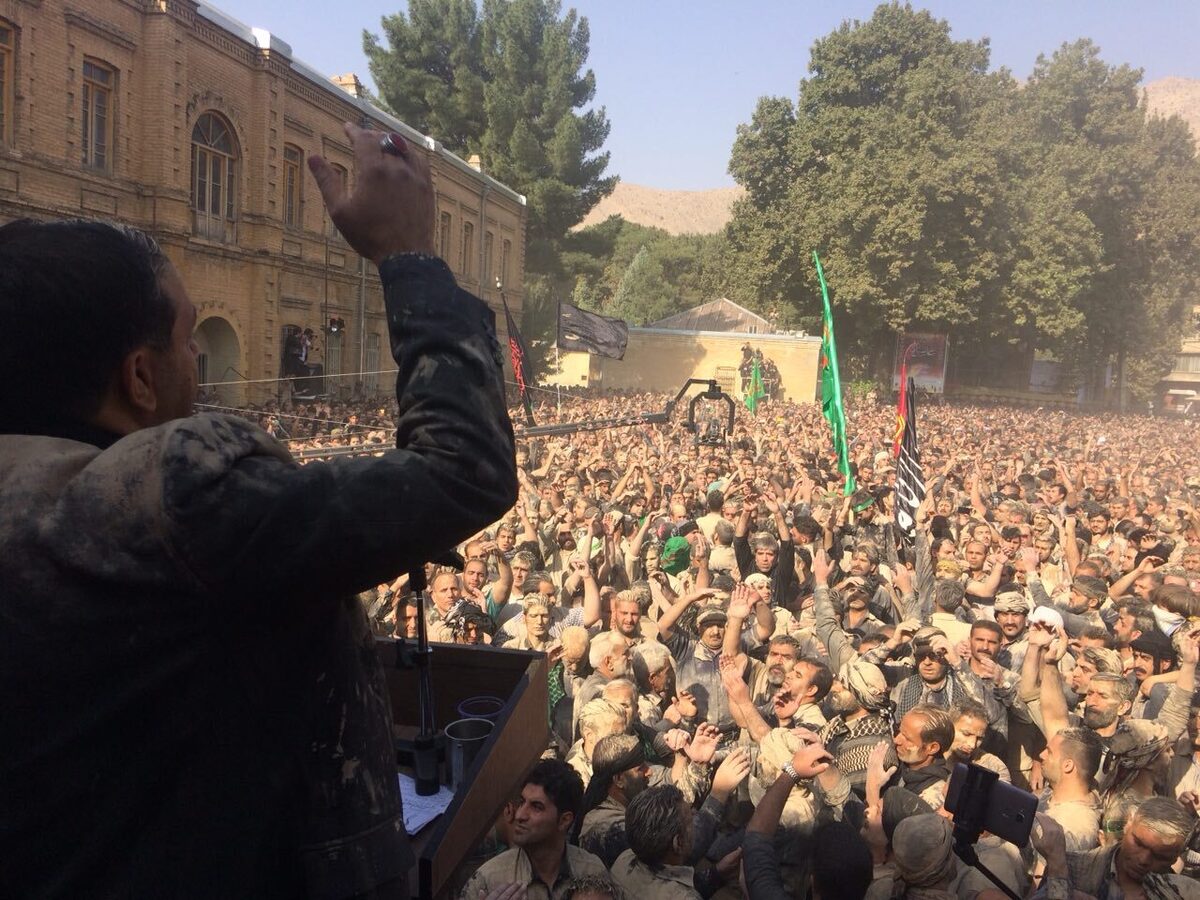 نوحه خوانی لری سنت اصیل عزاداری  مردم خرم آباد