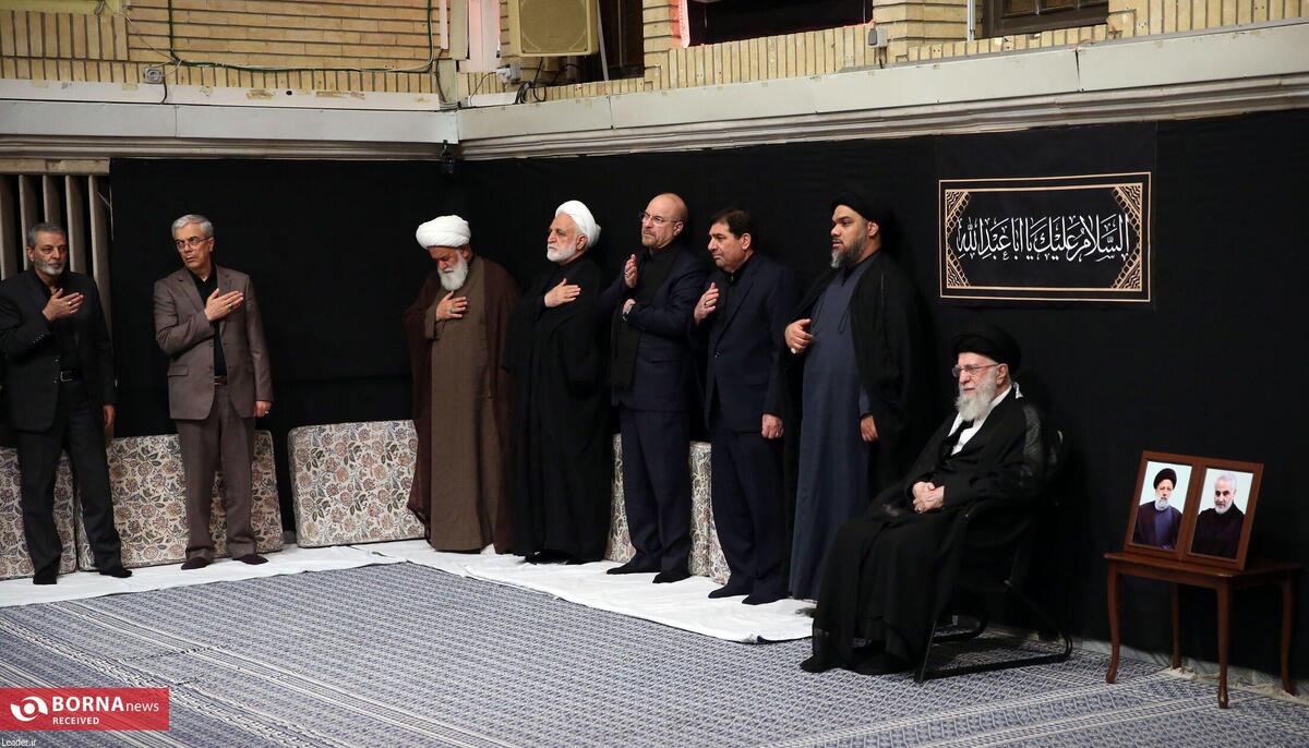 دومین شب مراسم عزاداری حضرت اباعبدالله الحسین علیه‌السلام در حسینیه امام خمینی (ره)