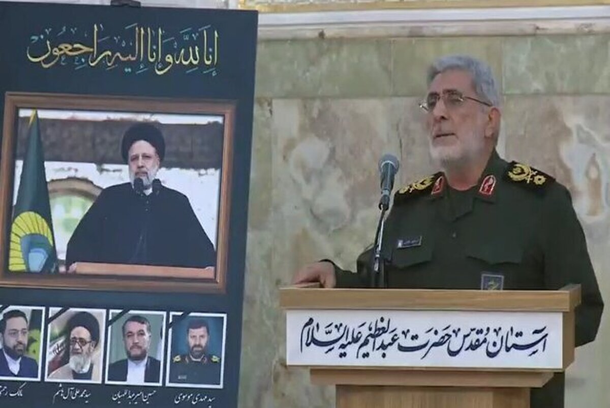 سردار قاآنی: شهید امیر عبداللهیان پیام مقاومت را  به‌خوبی در عرصه های بین المللی مطرح کرد