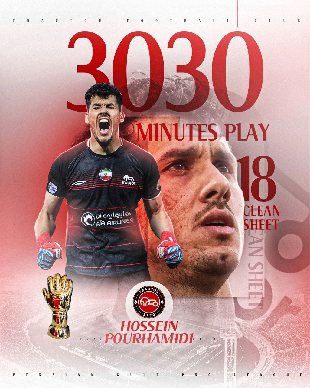 تبریک ویژه تراکتور به دو ستارهاش تبریک ویژه تراکتور به دو ستارهاش