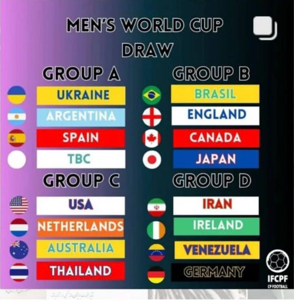 رونمایی از حریفان ایران در جام جهانی فوتبال ۷ نفره اسپانیا رونمایی از حریفان ایران در جام جهانی فوتبال ۷ نفره اسپانیا