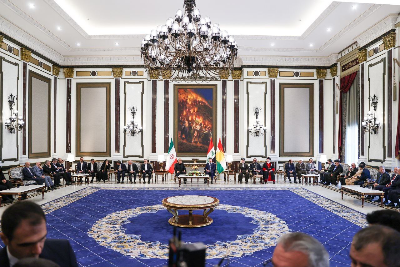 دومین روز سفر/ سفر اولین رئیس جمهور ایران به اقلیم کردستان عراق دومین روز سفر/ سفر اولین رئیس جمهور ایران به اقلیم کردستان عراق