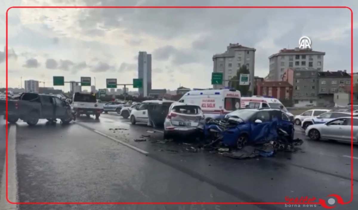 ۶ کشته و زخمی در تصادف رانندگی در استانبول ترکیه