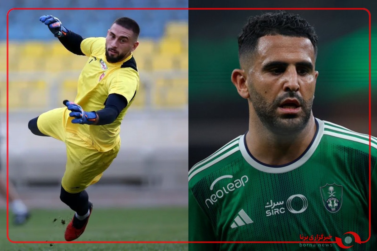 مهار پنالتی ریاض محرز توسط گندوز از نگاه دوربین برنا در جده