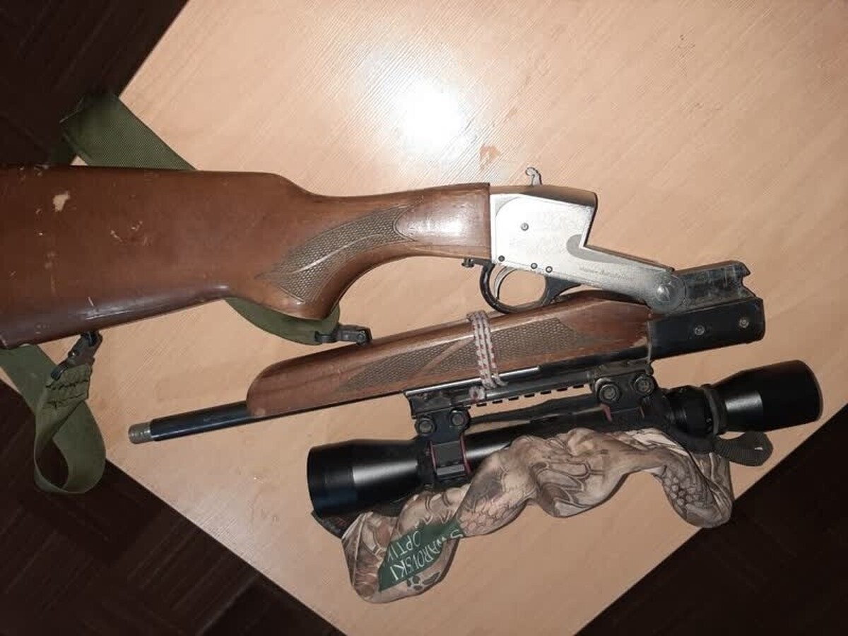 ضبط کالیبر ۱۲ از شکارچی غیر مجاز پارک ملی خجیر