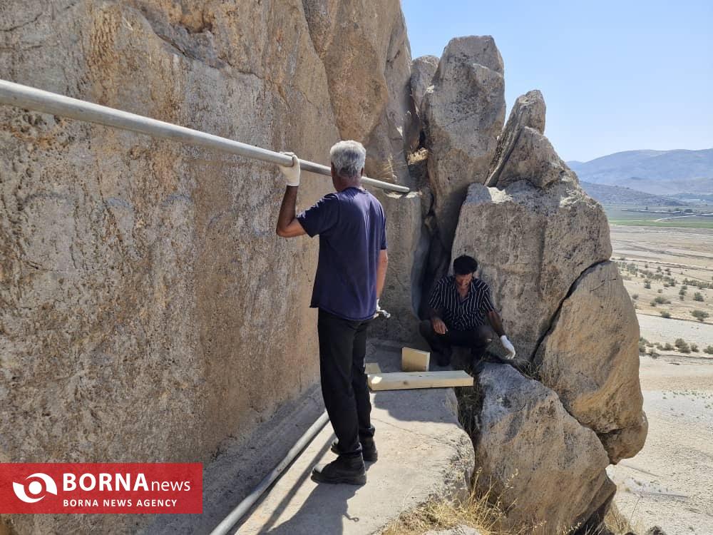 آغاز مرمت دومین نقش برجسته تاریخ ایران/ «کورنگون» جان میگیرد آغاز مرمت دومین نقش برجسته تاریخ ایران/ «کورنگون» جان میگیرد