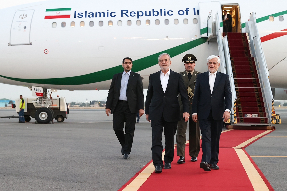 پزشکیان به تهران بازگشت