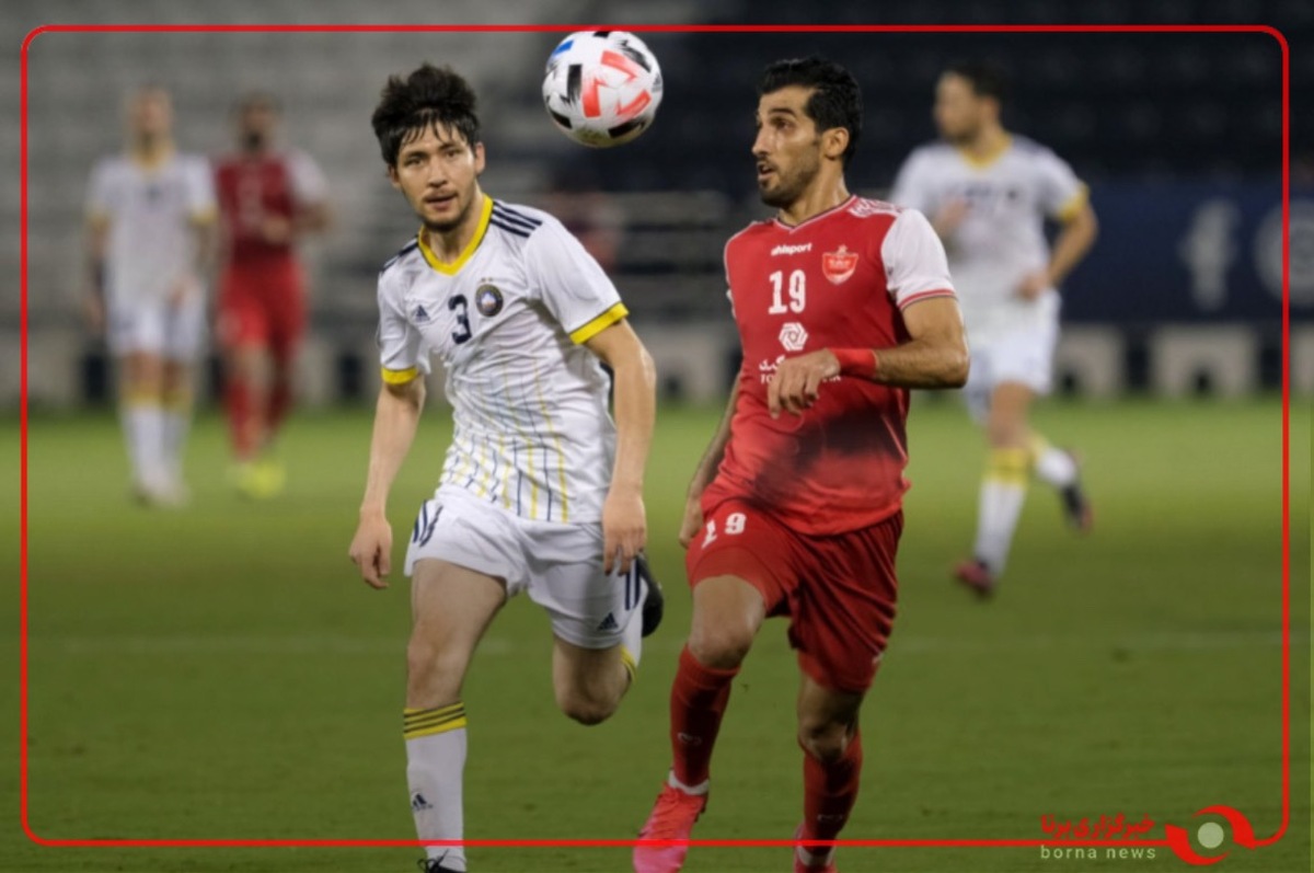 گل اول پاختاکور به پرسپولیس توسط گل چران