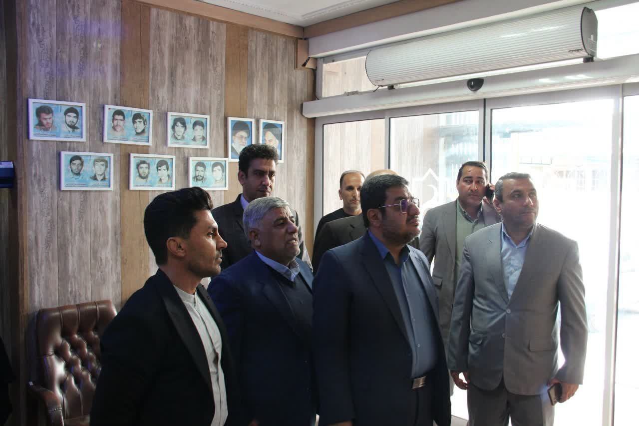 بازدید فرماندار ویژه شهرستان ری از دهیاری قمصر بخش کهریزک