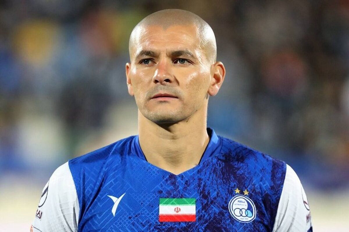 گل اول استقلال توسط سیلوا در دقیقه 42