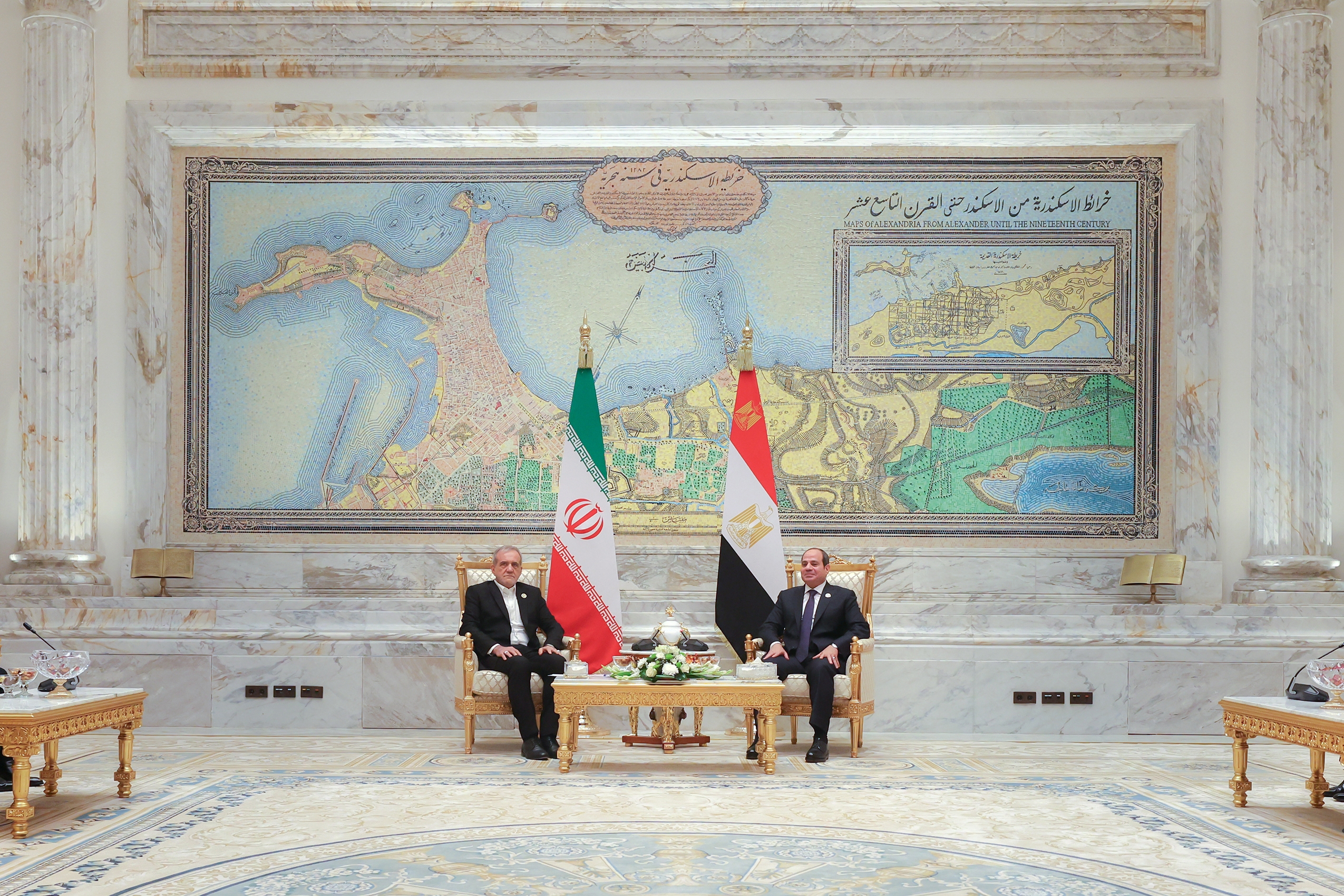 حضور در قاهره و دستاوردها