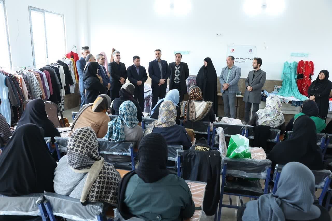 موزشگاه توانمندسازی مهارتی در مهرگان راه اندازی شد